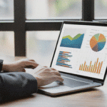 Smart dashboards providing real-time analytics from data centers.